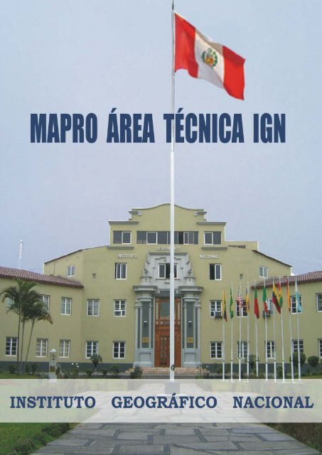 MAPRO Area Técnica IGN