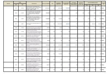 Proyectos de Inversión - I Trimestre 2013