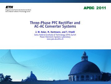 Three-Phase PFC Rectifier and AC-AC Converter Systems - Power ...