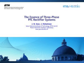 The Essence of Three-Phase PFC Rectifier Systems - Power ...