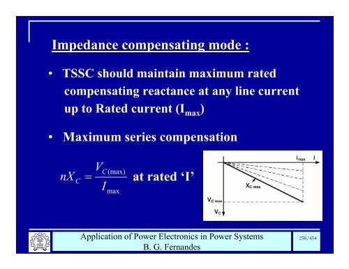 BG Fernandes Department of Electrical Engineering II T - Power ...