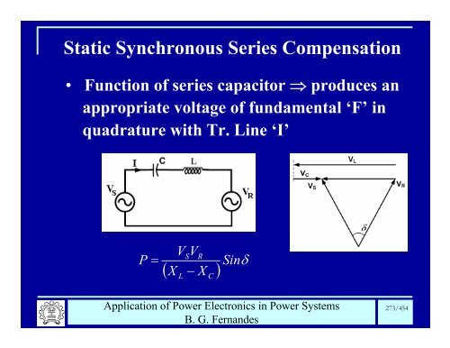 BG Fernandes Department of Electrical Engineering II T - Power ...