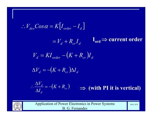 BG Fernandes Department of Electrical Engineering II T - Power ...