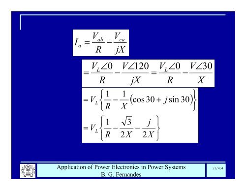 BG Fernandes Department of Electrical Engineering II T - Power ...