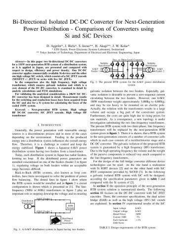 Bi-Directional Isolated DC-DC Converter for Next-Generation Power ...