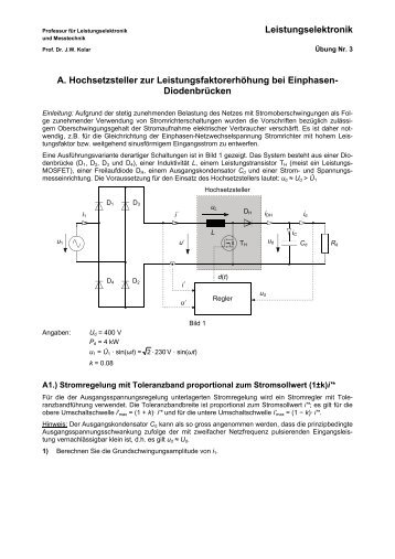 Diodenbrücken - ETH PES