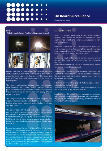 eyeTrain Brochure - Petards Group plc