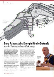 Burg Rabenstein: Energie fÃ¼r die Zukunft - Peter Koch Consulting