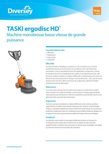 TASKI ergodisc HD fr-FR_v5.indd