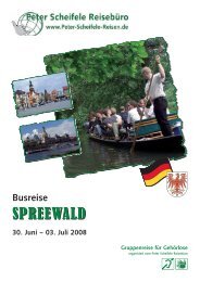 SPREEWALD - Peter Scheifele Reisen Mainz