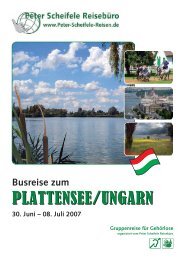 PLATTENSEE/UNGARN - Peter Scheifele Reisen Mainz