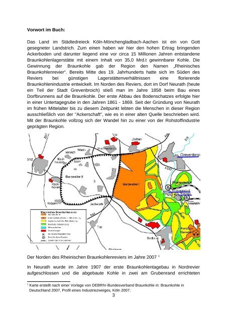 Braunkohle, Kraftwerke, Briketts - Dr. Peter Zenker