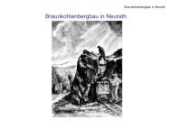 Braunkohlenbergbau in Neurath, Vortrag - Dr. Peter Zenker