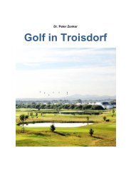 Golf in Troisdorf - Dr. Peter Zenker