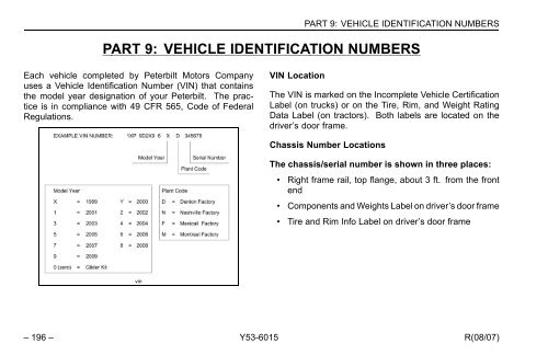 Peterbilt Model 320 Operator's Manual after 8-07 - Peterbilt Motors ...