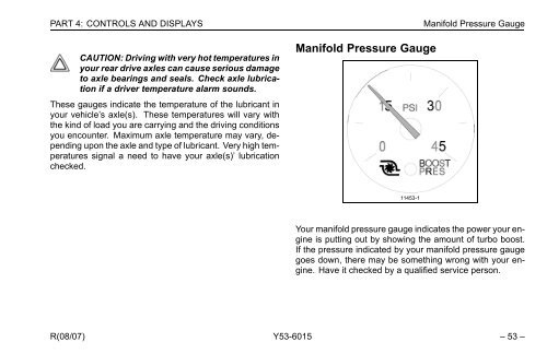 Peterbilt Model 320 Operator's Manual after 8-07 - Peterbilt Motors ...