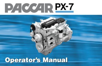paccar px-7 - Peterbilt Motors Company