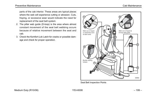 Peterbilt Medium Duty Trucks Operator's Manual after 1-07