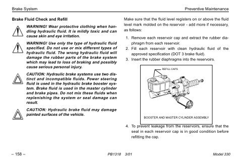 MODEL 330 OPERATOR'S MANUAL - Peterbilt Motors Company