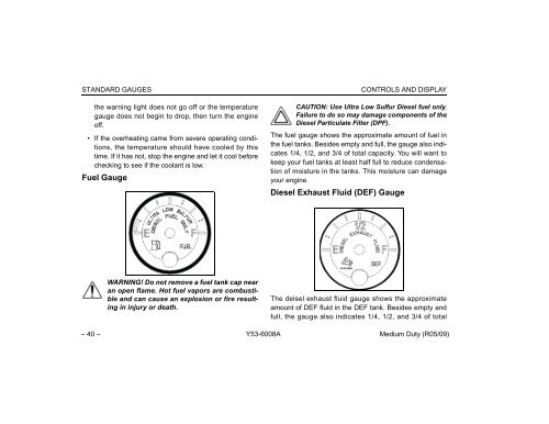 Medium Duty Operator's Manual - Peterbilt Motors Company