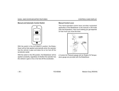 Medium Duty Operator's Manual - Peterbilt Motors Company