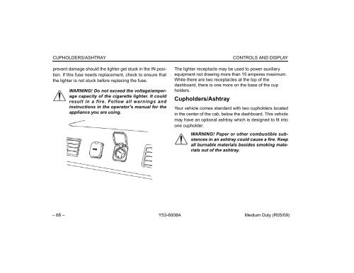 Medium Duty Operator's Manual - Peterbilt Motors Company