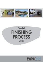 PFL Finishing Process Guide v2.indd - Peter Fell