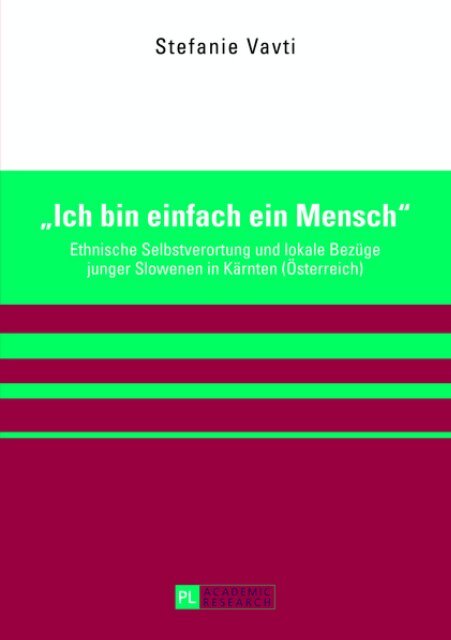 "Ich bin einfach ein Mensch" - Peter Lang