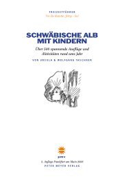 SCHWÄBISCHE ALB MIT KINDERN - Peter Meyer Verlag