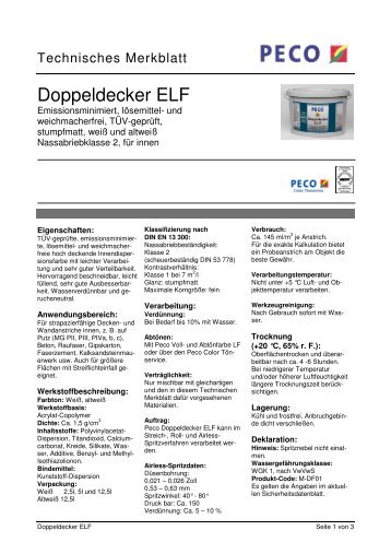 Doppeldecker ELF - Peter sen