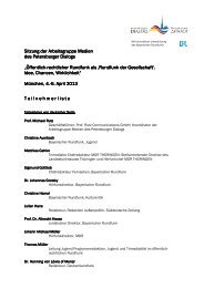 Teilnehmerliste AG Medien München2013 - Petersburger Dialog