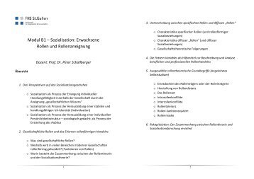 Skript Rollentheorie SS2012 - Peter Schallberger