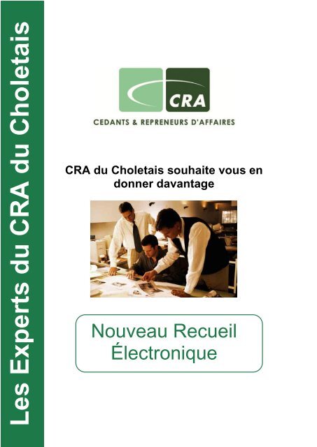 Les Experts du CRA du Choletais - Petit Fichier