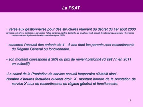 Les prestations de Service Ordinaire - Petit Fichier