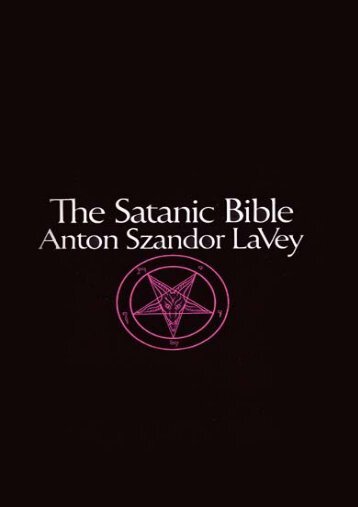 le livre de satan