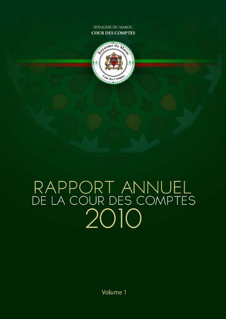 Rapport da la cour des comptes 2010 (Tome 1) - Transparency