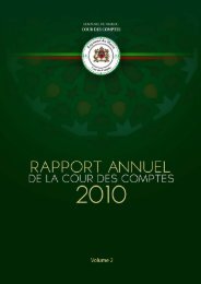 Rapport da la cour des comptes 2010 (Tome 2) - Transparency