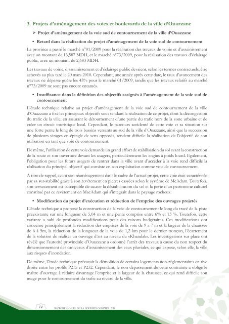 Rapport da la cour des comptes 2010 (Tome 2) - Transparency