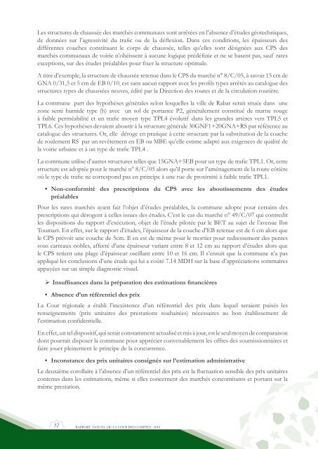 Rapport da la cour des comptes 2010 (Tome 2) - Transparency