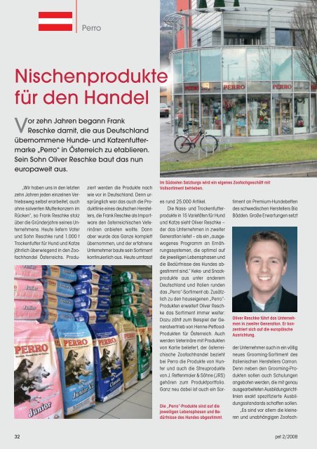 Nischenprodukte für den Handel - PETonline