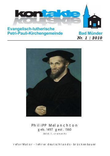 Kontakte 10.1 - Evangelisch-Lutherische Petri-Pauli Kirche Bad ...