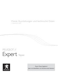 expert tepee - PEUGEOT Presse