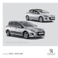 ORIGINAL-ZUBEHÃR - Services - Peugeot