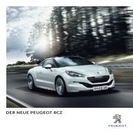 Nouvelle Brochure RCZ_Janvier 2013 - Peugeot