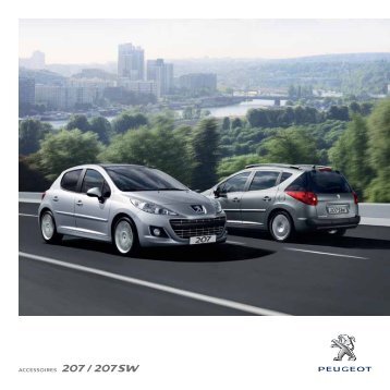 ACCESSOIRES 207 / 207 SW - Peugeot