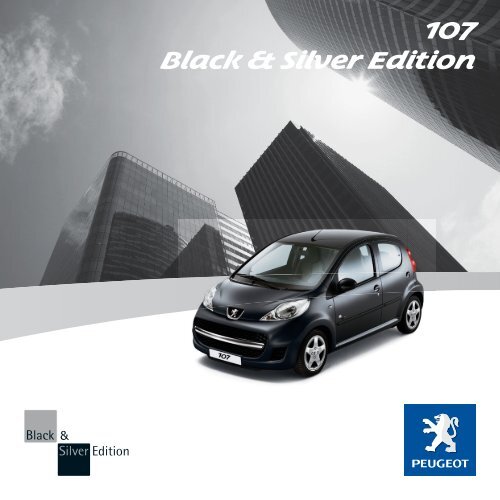 107 Black & Silver Edition - Peugeot