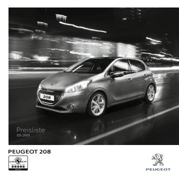 Preisliste - Peugeot