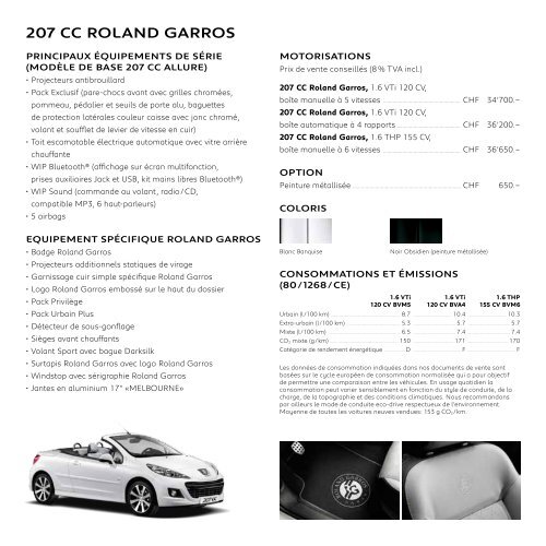 Roland GaRRos - Peugeot