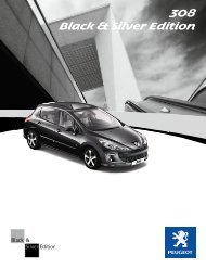 308 Black & Silver Edition - Peugeot