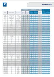 Wip Bluetooth - Peugeot